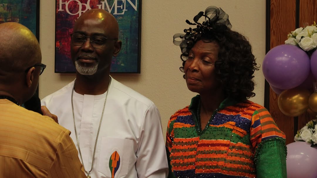 THANKSGIVING AND BIRTHDAY CELEBRATION🥳__Today is the day the Lord has made. We come together to celebrate our Bishop Narh and Mama P. We thankGod for th_1