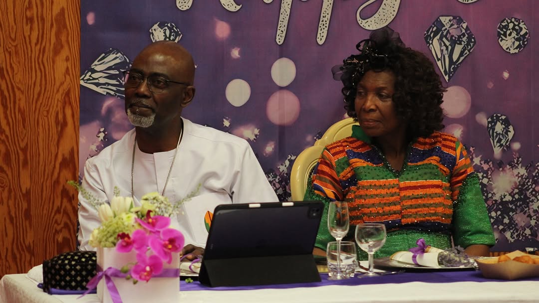 THANKSGIVING AND BIRTHDAY CELEBRATION🥳__Today is the day the Lord has made. We come together to celebrate our Bishop Narh and Mama P. We thankGod for th_8